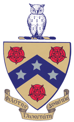 The Phi Gamma Delta coat of arms